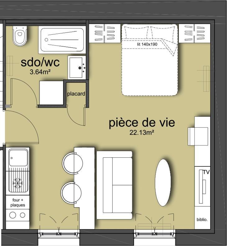 L'Audacieux Studio Lumineux Renove Et Equipe En Centre Ville Fontenay-le-Comte Zewnętrze zdjęcie